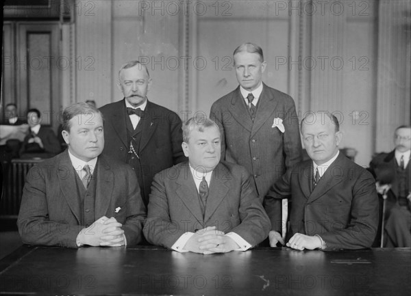 J.M. Nelson; C.C. Carlin; Warren Gard, between c1915 and c1920. Creator: Bain News Service.