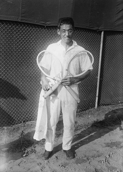 Kumagae [tennis], between c1915 and c1920. Creator: Bain News Service.