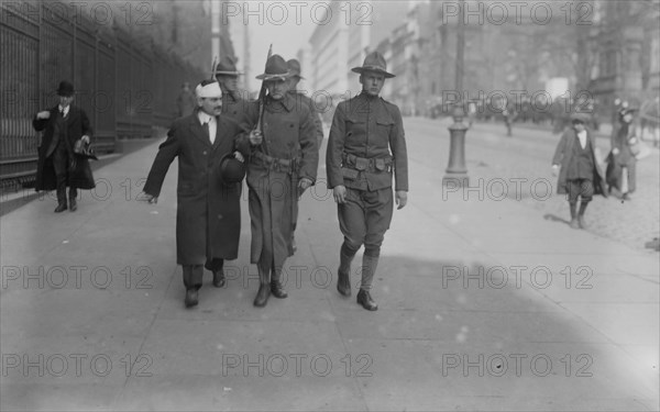 Louis Ellman arrested, between c1915 and c1920. Creator: Bain News Service.