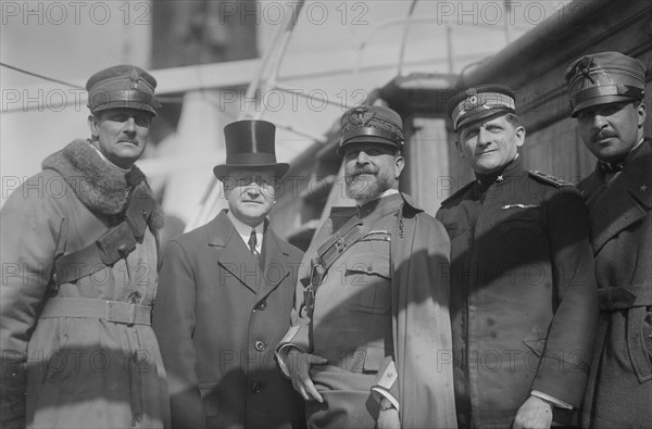 Italian Consul Tritonj, General Guglielmotti, 1919. Creator: Bain News Service.