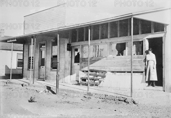 Post Office, Columbus, N.M., 1916. Creator: Bain News Service.