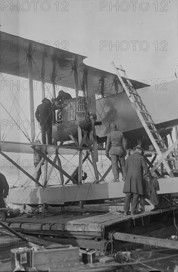 Sundstedt plane, between c1915 and c1920. Creator: Bain News Service.