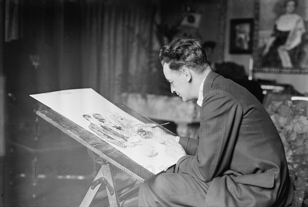 J.M. Flagg, between c1910 and c1915. Creator: Bain News Service.