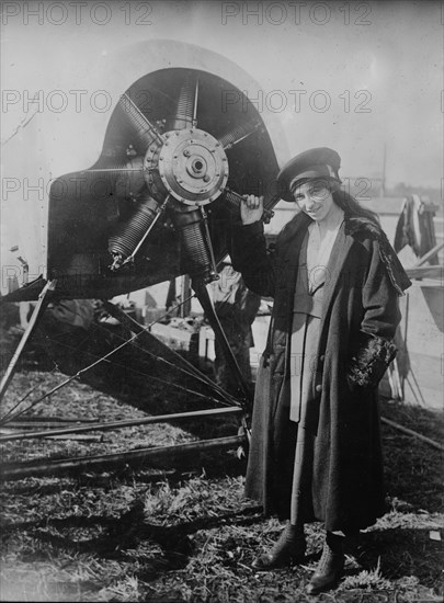 Kath. Stinson in Japan, 1917. Creator: Bain News Service.