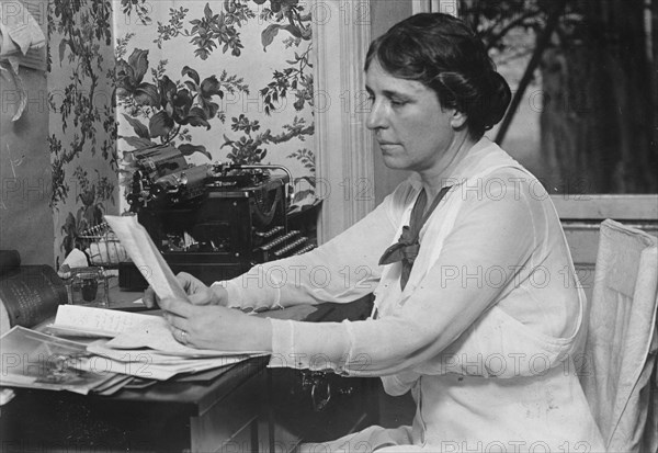 Mrs. Abby Scott Baker, 1916. Creator: Bain News Service.