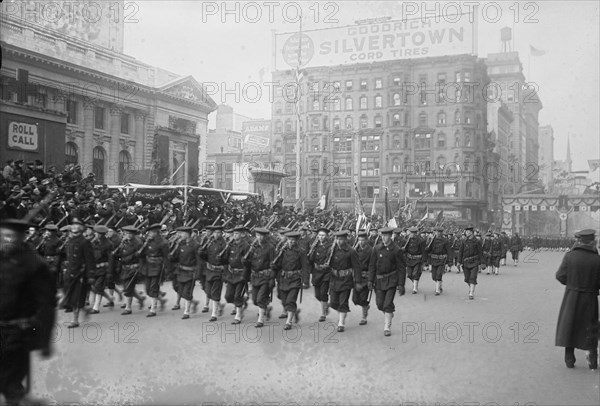 Naval Parade, 12/26/18, 1918. Creator: Bain News Service.