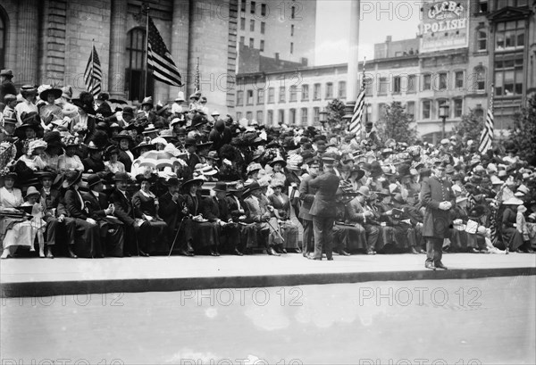 Police Parade, 1912. Creator: Bain News Service.