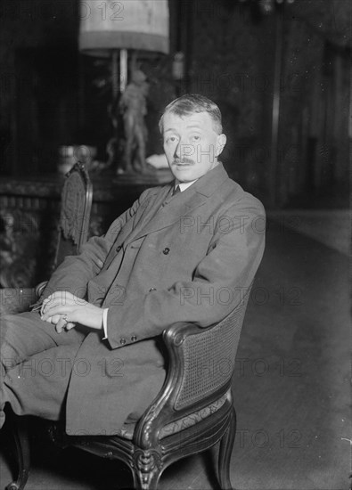 John Masefield, 1916. Creator: Bain News Service.