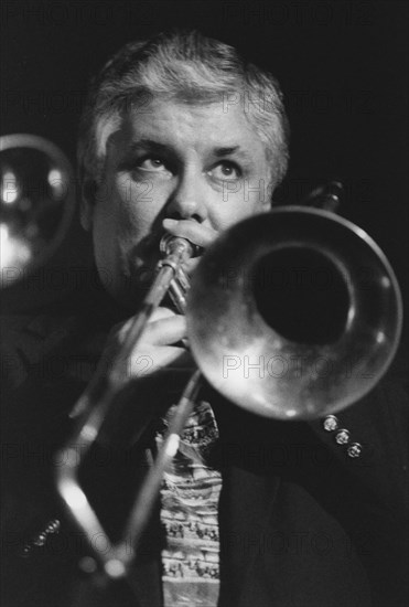 Dan Barrett,  Nairn Jazz Festival, 2002. Creator: Brian Foskett.