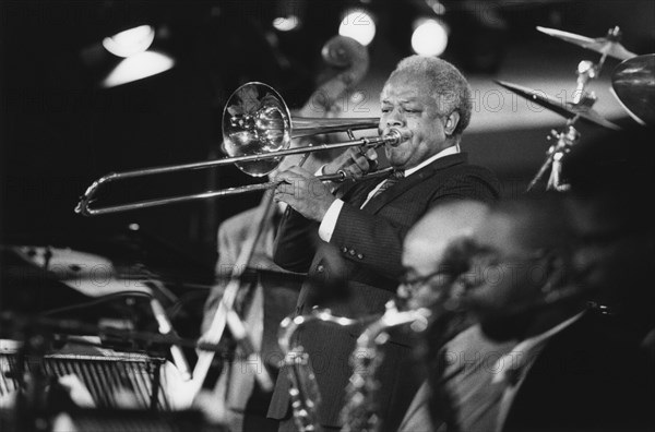 Slide Hampton Big Band, North Sea Jazz Festival, Netherlands, 1993. Creator: Brian Foskett.