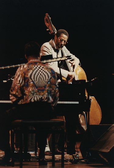 Ron Carter, Herbie Hancock, North Sea Jazz Festival, Netherlands, 1992. Creator: Brian Foskett.