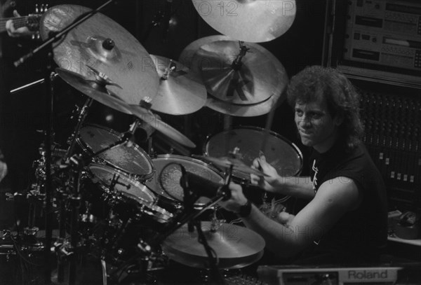 Dave Weckl, Norwich, 1990. Creator: Brian Foskett.