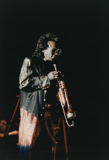 Miles Davis and his Fusion Group, North Sea Jazz Festival, Netherlands, 1991. Creator: Brian Foskett.