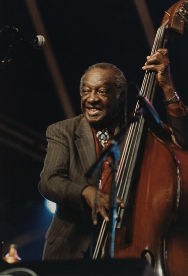 Milt Hinton, North Sea Jazz Festival, Netherlands 1991. Creator: Brian Foskett.