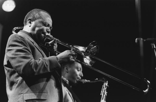 J.J.Johnson and Ralph Moore, North Sea Jazz Festival, Netherlands,1993. Creator: Brian Foskett.