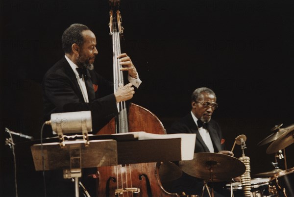 Percy Heath and Connie Kay, Royal Festival Hall, London, 1989. Creator: Brian Foskett.