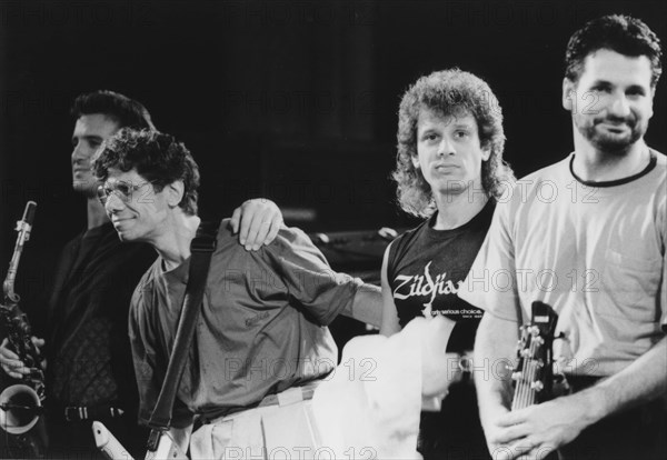 Chick Corea, Eric Marienthal, Dave Weckl, John Patitucci, Norwich Jazz Festival, 1990. Creator: Brian Foskett.