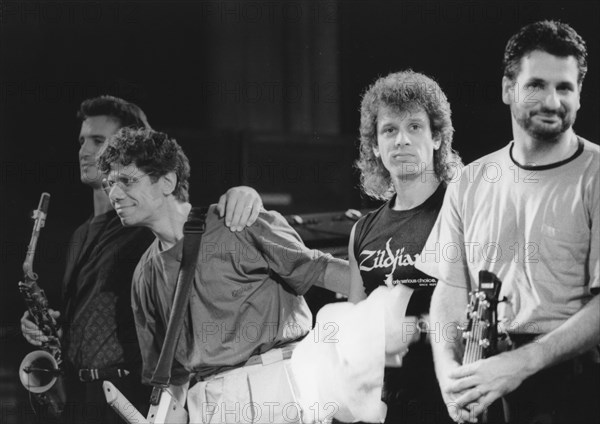 Chick Corea, Eric Marienthal, Dave Weckl, John Patitucci, Norwich, 1990. Creator: Brian Foskett.