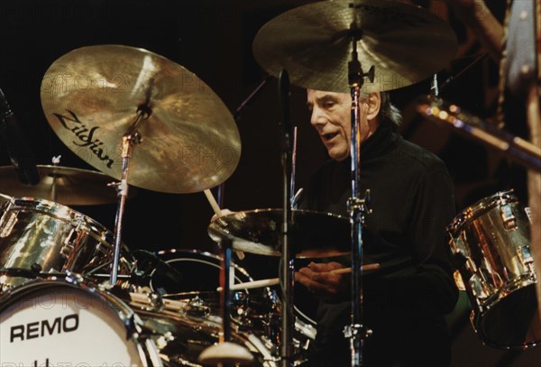 Louis Belson,  Benny Carter's Swing America, North Sea Jazz Festival, Netherlands 1991. Creator: Brian Foskett.