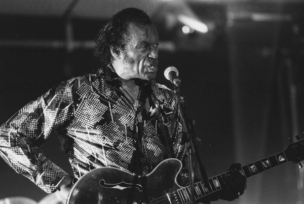 Chuck Berry Capital Jazz Festival, London, 1979. Creator: Brian Foskett.