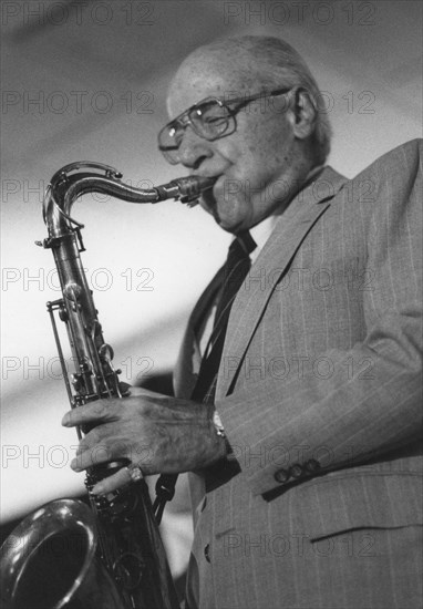 Flip Phillips, The March of Jazz, Clearwater Beach, Florida, 1997. Creator: Brian Foskett.