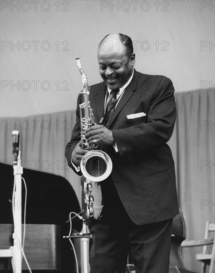 Ben Webster, Birmingham Jazz Festival, 1967. Creator: Brian Foskett.