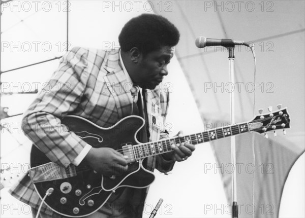 B.B. King, Capital Radio Jazz Festival, London, 1979. Creator: Brian Foskett.