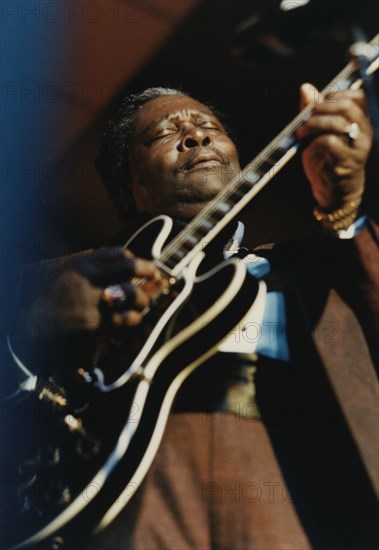 B.B.King, Maastricht Jazz Festival, 1991. Creator: Brian Foskett.