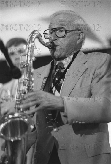 Jerry Jerome, The March of Jazz, Clearwater Beach, Florida, 1997. Creator: Brian Foskett.