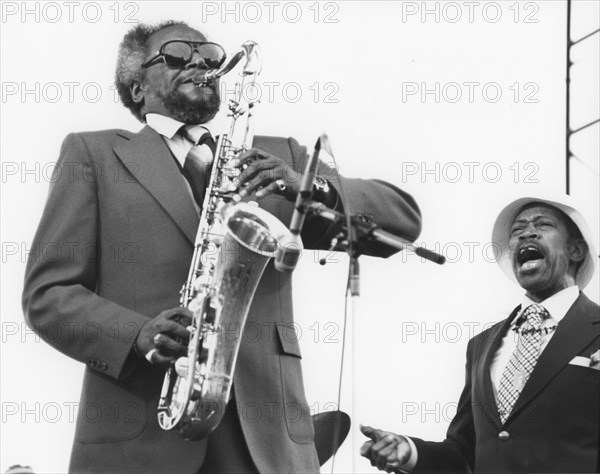 Jimmy Forrest and Al Grey, Capital Radio Jazz Festival, London 1979. Creator: Brian Foskett.