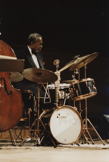 Connie Kay, Royal Festival Hall, London, 1989. Creator: Brian Foskett.