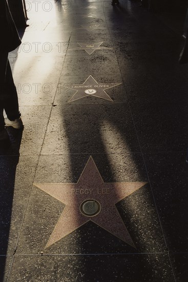 Hollywood walk of Fame, Peggy Lee, 2000. Creator: Brian Foskett.