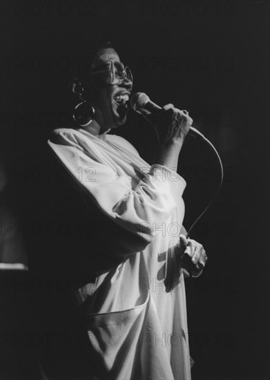 Irene Reid, Count Basie Orchestra, London 1990. Creator: Brian Foskett.