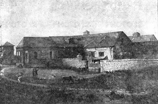 The Lion's Cage: the old house at Longwood, St. Helena, in which Napoleon lived and died, 1909. Creator: Unknown.