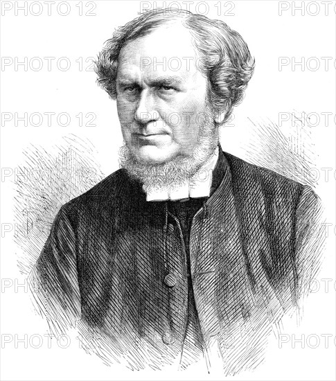 The Right Rev. Dr. Mackenzie, Suffragan Bishop of Nottingham, 1870. Creator: Unknown.