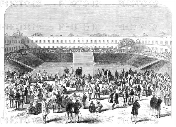 The Alipore Gaol, Calcutta, 1870. Creator: Unknown.