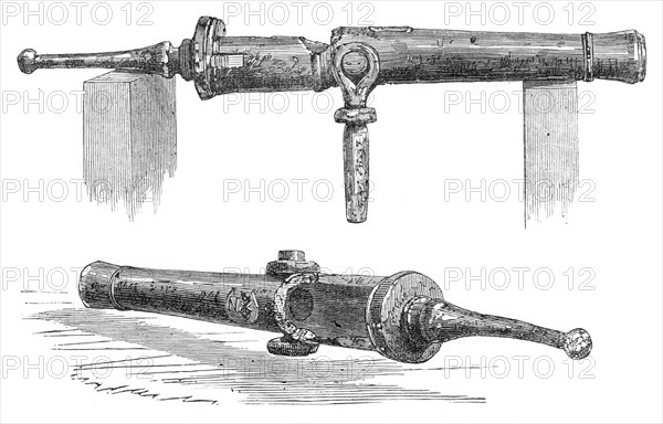 Ancient breech-loading gun found in British Guiana, 1870. Creator: Unknown.