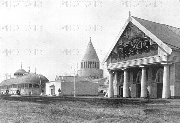 The White City on the Seashore: the Danish National Exhibition - Hall of Agriculture, 1909. Creator: Hermansen.