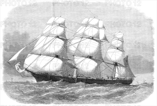 H.M. Corvette Volage, 1870. Creator: Unknown.