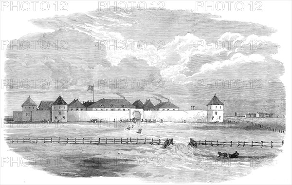 Upper Fort Garry, Red River Settlement, 1870. Creator: Unknown.