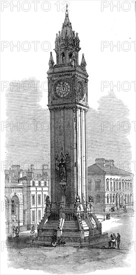 The Albert Memorial Tower, Belfast, 1870. Creator: Unknown.