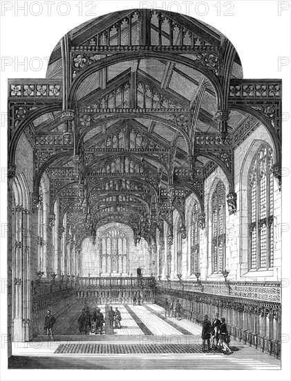 The New Hall of the Inner Temple, 1870. Creator: Unknown.