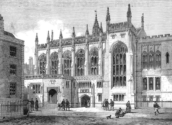 The New Hall of the Inner Temple, 1870. Creator: Unknown.