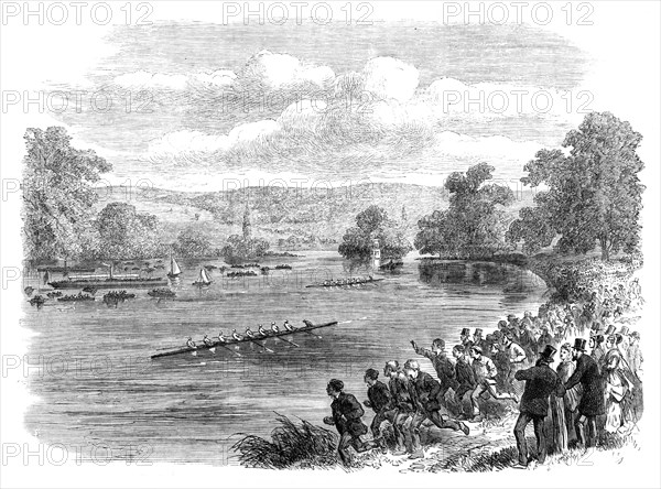 The Regatta at Henley-on-Thames, 1869. Creator: Unknown.