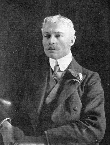 Sir Cecil H. Smith, Director of the Victoria and Albert Museum, 1909. Creator: Montague Dixon.