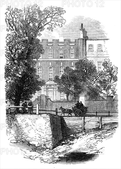 The house of the late Daniel Maclise, R.A., in Cheyne-Walk, Chelsea, 1870. Creator: Unknown.