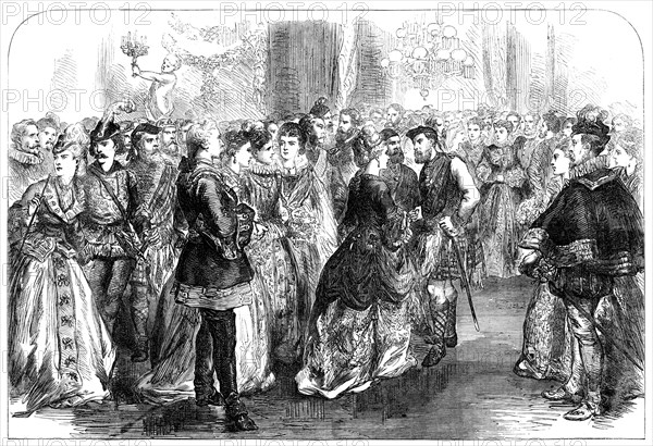 The Waverley Ball at Willis's Rooms, 1871. Creator: Unknown.