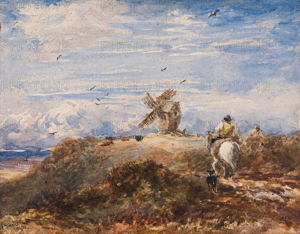 Going to the Mill, 1848. Creator: David Cox the Elder.