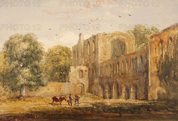 Furness Abbey, 1831-40. Creator: David Cox the Elder.