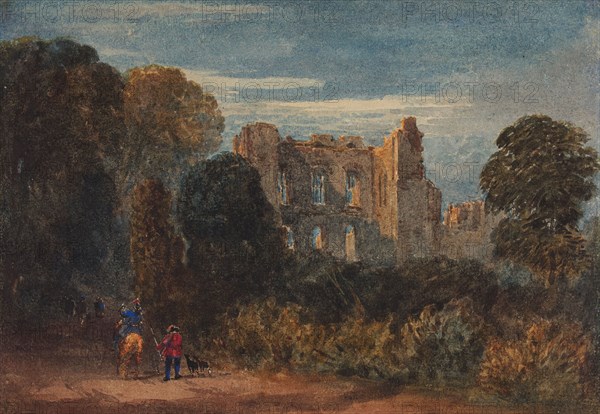 Kenilworth Castle - The Keep, c1800-1850. Creator: David Cox the Elder.